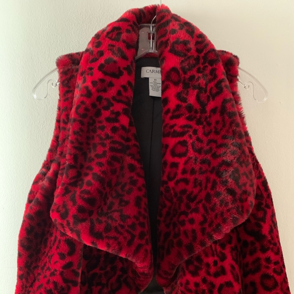 CARMEN Faux Fur Ladies Vest